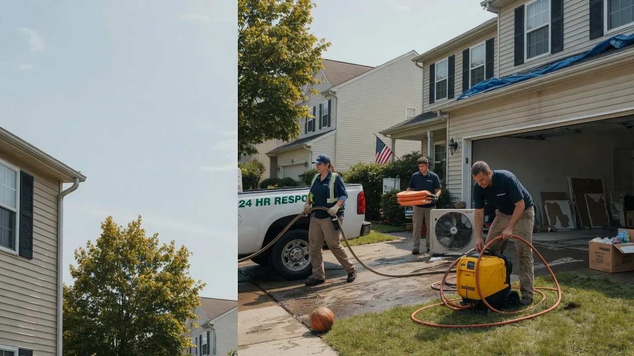 Emergency Water Damage Restoration in Sharptown, MD near me